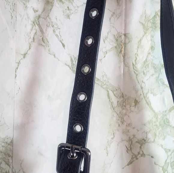 CLEMENTS RIBEIRO Black Leather Crossbody - Picture 6 of 13